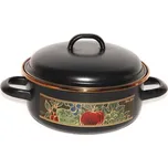 Belis smaltovaný rendlík Gold 16 cm