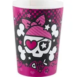 Amscan Kelímky Pirát růžový 266 ml 8 ks