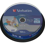 Verbatim BD-R SL 25GB 6x printable 10…