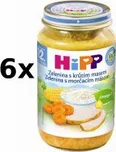 Hipp Zelenina s krůtím masem 6 × 220 g