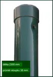 Sloupek 2300/38 mm PVC zelený
