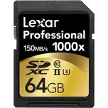 Lexar Professional 1000x SDXC 64 GB…