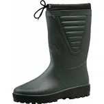Červa Polar zateplené PVC holínky zelené