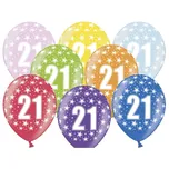 Partydeco Metalic mix 21 narozeniny 50…