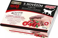 Chejn Micka Premium vanička pro kočky s hovězím/kuřecím/brusinkami a taurinem 325 g