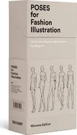 Poses for Fashion Illustration: 100 essential figure template cards for designers - Fashionary [EN] (2019, box)