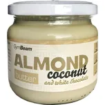 GymBeam Mandlové máslo 340 g kokos/bílá…