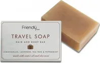 Friendly Soap Přírodní mýdlo na tělo i vlasy na cestování 95 g