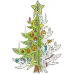 Ditipo Vánoční stromek k vymalování