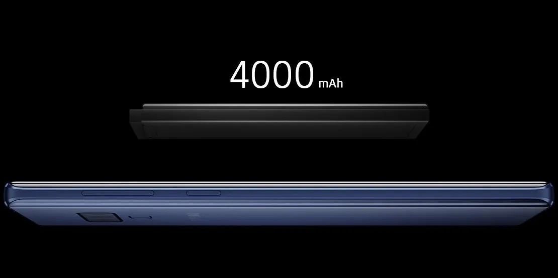 4000mAh baterie Samsungu Galaxy Note9