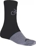 Sensor Tour Merino Wool černé/šedé 35-38