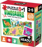 Headu Puzzle 8+1 Dinosauři 36 dílků