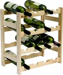 Weitere dřevěný regál na víno 16 lahví