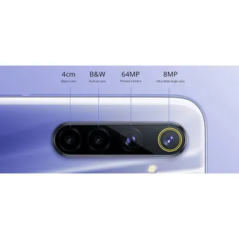 Zadní fotoaparáty mobilního telefonu Realme 6