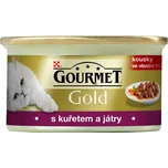 Purina Gourmet Gold konzerva kuře/játra…