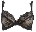 Roza Ambre Push up černá