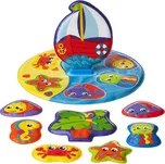 Playgro Plovoucí puzzle do vany