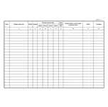 Baloušek kniha příchodů a odchodů ET372…