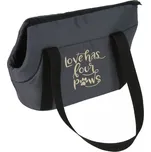 I love pets Economy šedá 25 x 40 x 30 cm