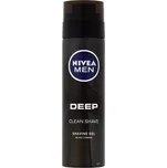 Nivea Deep Shaving gel pro muže 200 ml