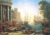 Anatolian Seaport with the Embarkation of St Ursula 3000 dílků