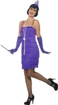Smiffys Charleston šaty 30. léta fialové