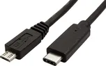 Roline USB 2.0 micro USB 1 m černý
