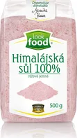 Look Food Himalájská sůl 100% 500 g růžová jemná