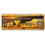 Teddies Kovbojská sada kolt puška 50 cm