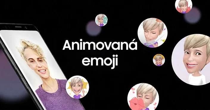 Animované emoji Samsung