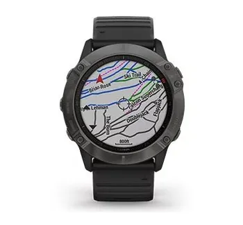 Topografické mapy na Garmin Fenix 6X