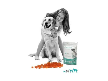 pes a dívka žvýkací tablety Contipro Geloren Dog