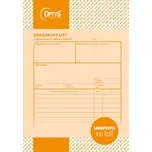 Optys Zakázkový list A5 100 listů