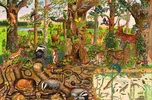 Bigjigs Toys Dřevěné puzzle lesní svět…