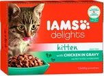 Iams Kitten Delights Chicken in gravy…