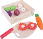 Bigjigs Toys Krájení zeleniny v krabičce