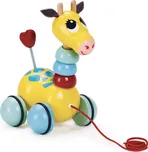 Vilac Dřevěná tahací hračka Žirafa