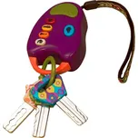 B.Toys Klíčky k autu Funkeys fialové