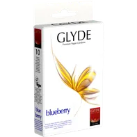 Glyde kondomy Blueberry 10 ks