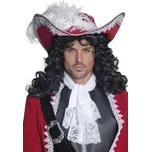 Smiffys Pirátský klobouk Deluxe s peřím