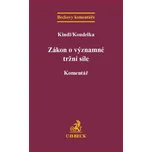 Zákon o významné tržní síle: Komentář -…