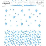 AladinE Šablona 15 x 15 cm hvězdy s…