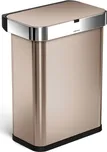 Simplehuman Rectangular 58 l Rose Gold