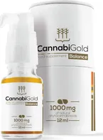 CannabiGold Balance zlatý olej 10% 1000 mg 12 ml