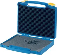 Licefa Plastový kufr s pěnovou výplní 245 x 220 x 50 mm modrý