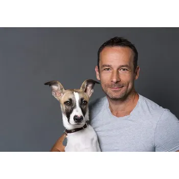 Filip Rožek a pes foto