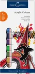 Faber-Castell Akrylové barvy v sadě 12…