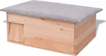 vidaXL Dřevěný domek pro ježka 45 x 33…