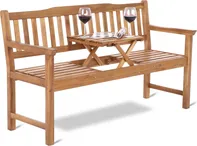 Home & Garden Dřevěná zahradní lavice se stolkem akácie