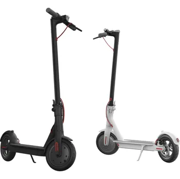 Černá a bílá elektrokoloběžka Xiaomi Mi Electric Scooter
